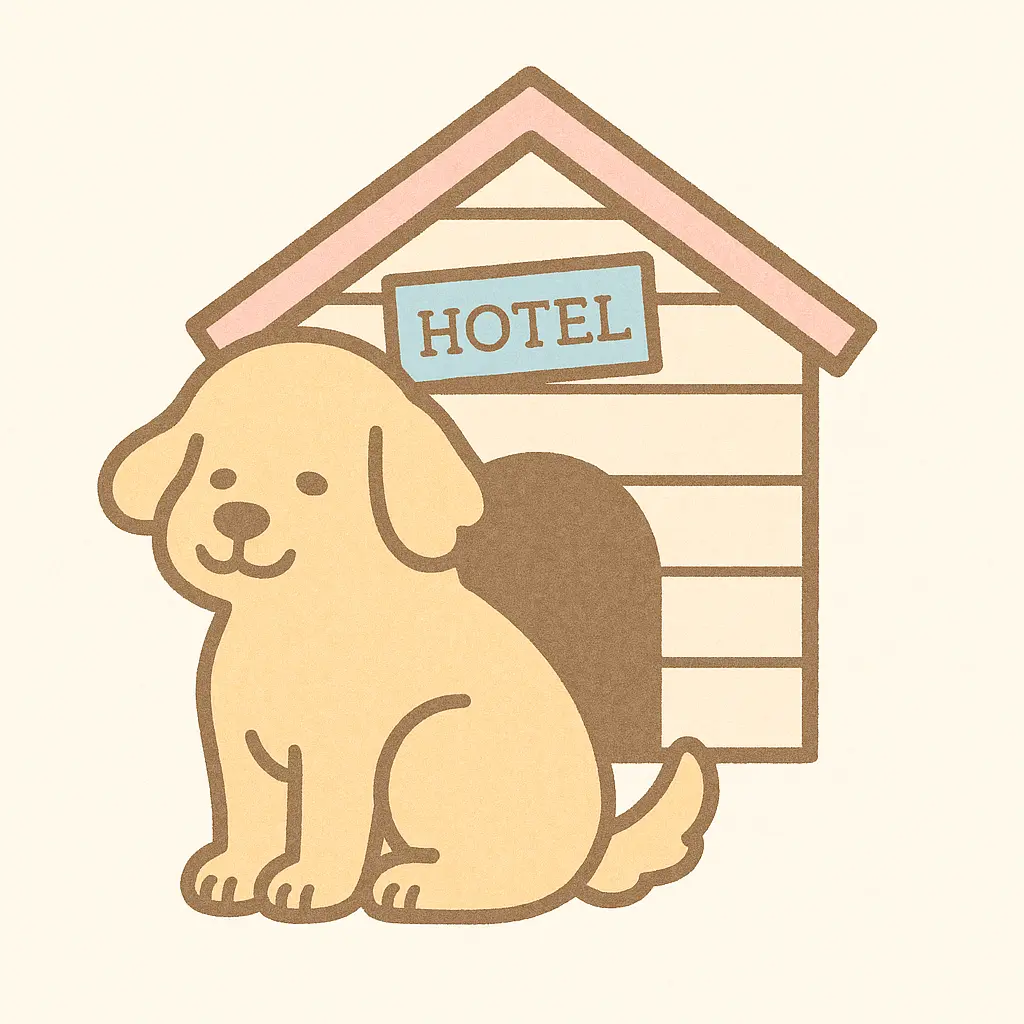 わんちゃんホテルの画像